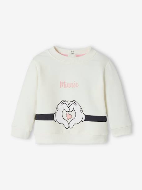 Baby Sweatshirt Disney MINNIE MAUS weiß 1