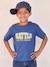 Jungen T-Shirt blau+weiß 1