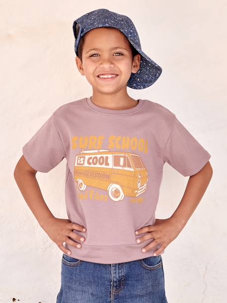 Jungen T-Shirt, Van-Print violett 1