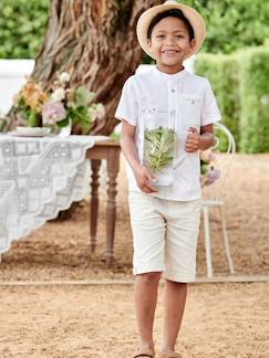 Jungenkleidung-Shorts & Bermudas-Festliche Jungen Shorts, Bundweite verstellbar