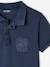 Jungen Poloshirt mit Stickerei dunkelblau 3