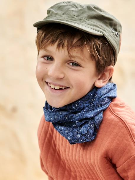 Jungen Bandana-Halstuch, personalisierbar - marine - 1