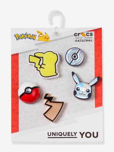 5er-Pack Kinder Schuhanstecker ELEVATED POKEMON Jibbitz CROCS - mehrfarbig - 2