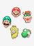 5er-Pack Kinder Schuhanstecker SUPER MARIO Jibbitz CROCS - mehrfarbig - 3