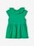 Mädchen Baby Kleid - grün+orange - 3
