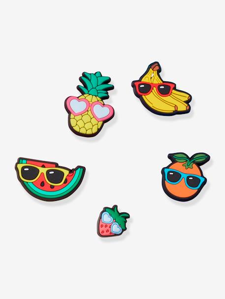 5er-Pack Kinder Schuhanstecker CUTE FRUIT SUNNIES Jibbitz CROCS mehrfarbig 3