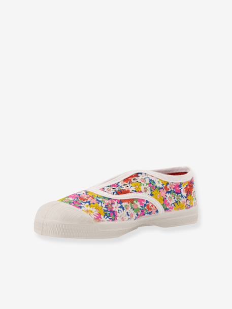 Kinder Stoffschuhe mit Liberty-Print ELLY BENSIMON - weiß bedruckt - 4