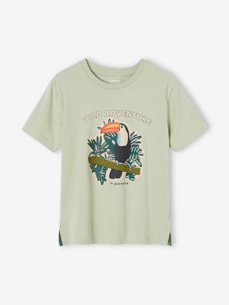 Jungen T-Shirt - grün/tucan - 1