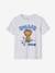 Jungen T-Shirt, Tierprint - grau meliert+nachtblau - 1