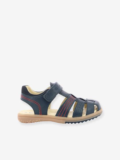 Jungen Ledersandalen PLATINIUM KICKERS - camelfarben+marine - 7