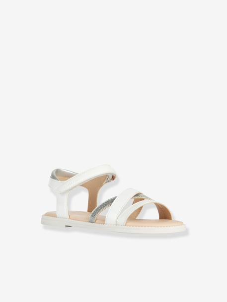 Mädchen Sandalen KARLY GIRL GEOX - braun+weiß - 10