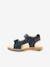 Jungen Sandalen PLATINO PLANET KICKERS camelfarben+marine 8