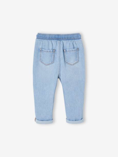 Baby Jeans mit Dehnbund - double stone - 2