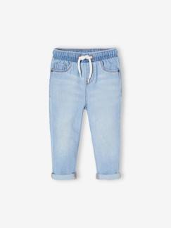 Babymode-Baby Jeans mit Dehnbund