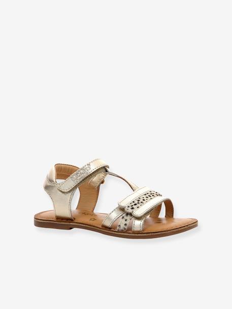 Mädchen Sandalen DIAMANTO DIVA KICKERS - gold+weiß silber - 3