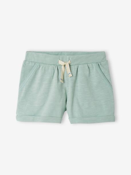 2er-Pack Mädchen Shorts Oeko-Tex - aqua - 2