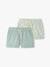 2er-Pack Mädchen Shorts Oeko-Tex - aqua - 1