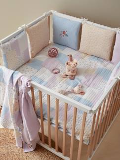 Babyartikel-Baby Bettumrandung/Laufgitter-Polster SOMMERHAUS Oeko-Tex