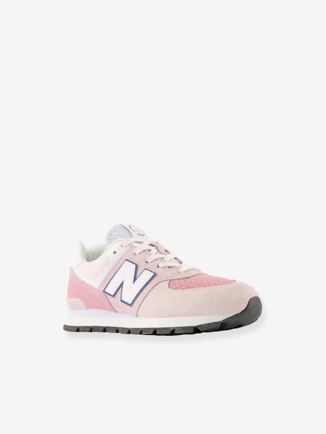 Kinder Schnür-Sneakers GC574D/PV574D NEW BALANCE rosa+tinte 1