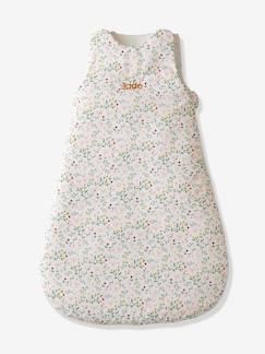 Dekoration & Bettwäsche-Babybettwäsche-Schlafsäcke-Ärmelloser Baby Schlafsack BLUMENZAUBER personalisierbar Oeko-Tex