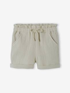 Babymode-Shorts-Baby Shorts, Musselin