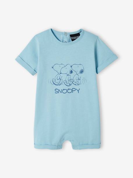 2er-Pack Baby Kurzoveralls PEANUTS SNOOPY hellblau 2