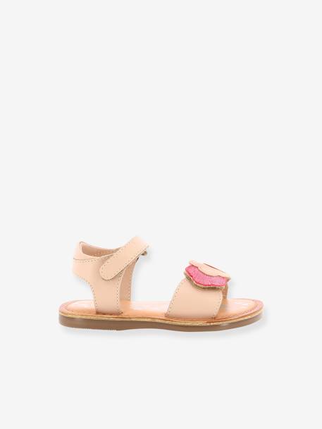 Kinder Sandalen DYASTAR KICKERS gold+rosa 7