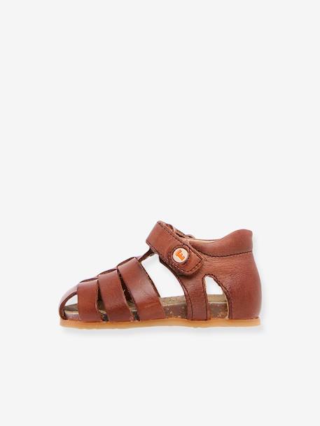 Baby Lauflern-Sandalen FALCOTTO ALBY NATURINO - dunkelbraun - 3