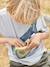 Jungen T-Shirt mit Fake-Bag - grau meliert - 1