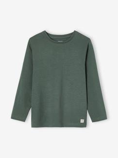 Jungen Langarmshirt BASIC, personalisierbar Oeko-Tex -  - [numero-image]