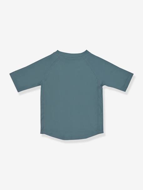 Baby Badeshirt mit kurzen Ärmeln LÄSSIG blau 2