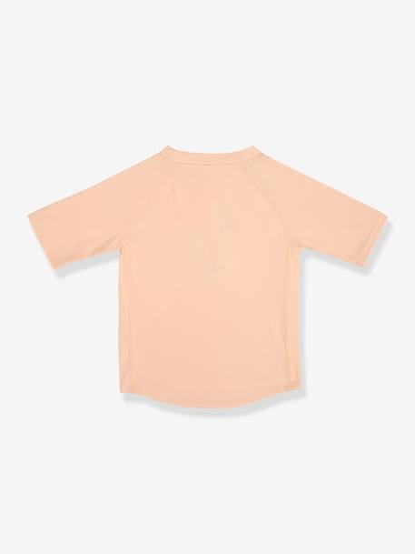 Baby Badeshirt mit kurzen Ärmeln LÄSSIG rosa nude 2