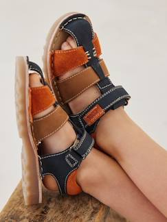 Kinderschuhe-Kinder Klett-Sandalen, Anziehtrick