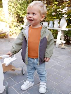 Babymode-Mäntel, Jacken, Overalls & Ausfahrsäcke-Jacken-Jungen Baby Anorak