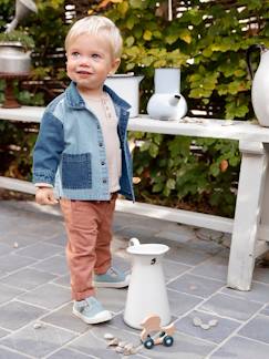 Babymode-Jungen Baby Stoffhose, Dehnbund Oeko-Tex