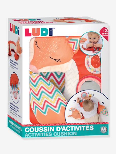 Baby Activity-Kissen FUCHS LUDI orange 2