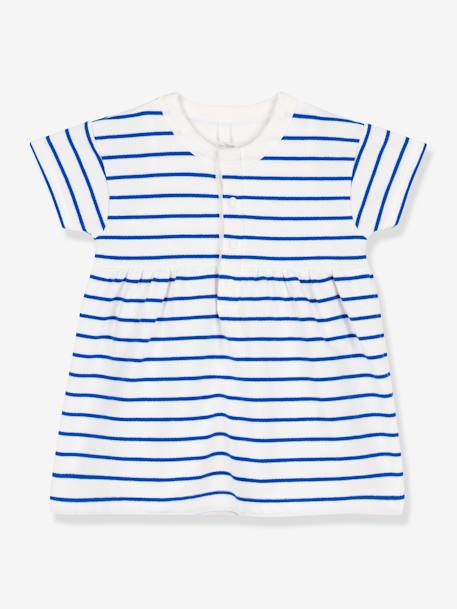 Baby Body-Kleid PETIT BATEAU - weiß - 1