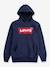 Jungen Kapuzensweatshirt BATWING SCREENPRINT Levi's - blau+rot - 2