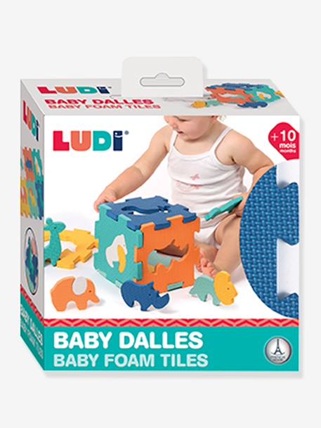 Baby Schaumstoff-Puzzlematte Tiere LUDI - mehrfarbig - 3