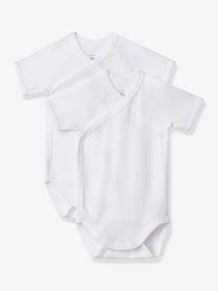 -2er-Pack Baby Kurzarmbodys PETIT BATEAU