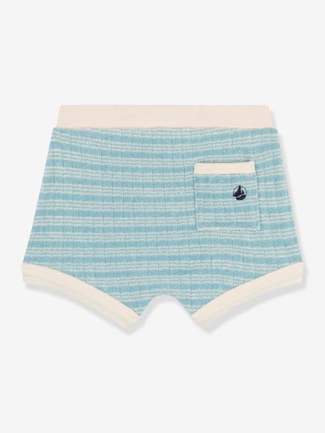 Baby Shorts Bio-Baumwolle Oeko-Tex PETIT BATEAU grün 2