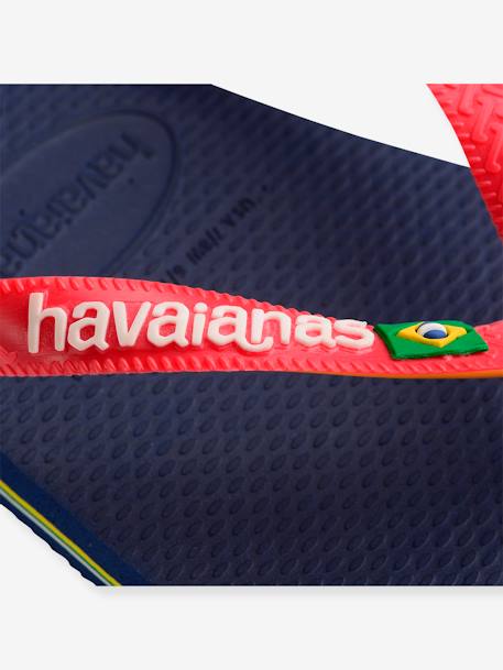 Kinder Zehenpantoletten BRASIL MIX HAVAIANAS - rosa+tinte - 8