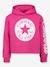 Mädchen Kapuzensweatshirt CHUCK PATCH CROPPED HOODIE CONVERSE rosa 1