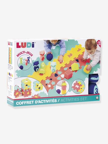 3-teiliges Baby Spielzeug-Set LUDI mehrfarbig 5