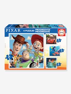 4er-Set Kinder Puzzles PIXAR EDUCA, 12-25 Teile  [numero-image]