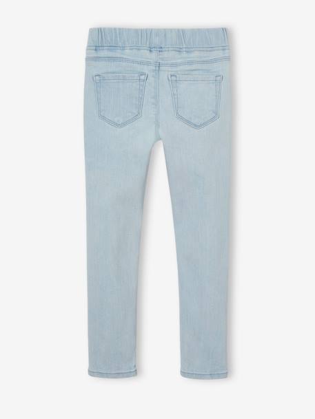 Mädchen Jeggings BASIC Oeko-Tex, Bundweite verstellbar blue stone+double stone+grau+jeansblau 16