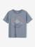 Jungen T-Shirt, Reliefprint blau 1