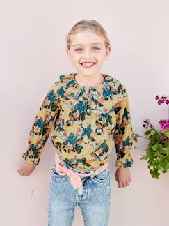 Mädchen Bluse mit Blumen  [numero-image]