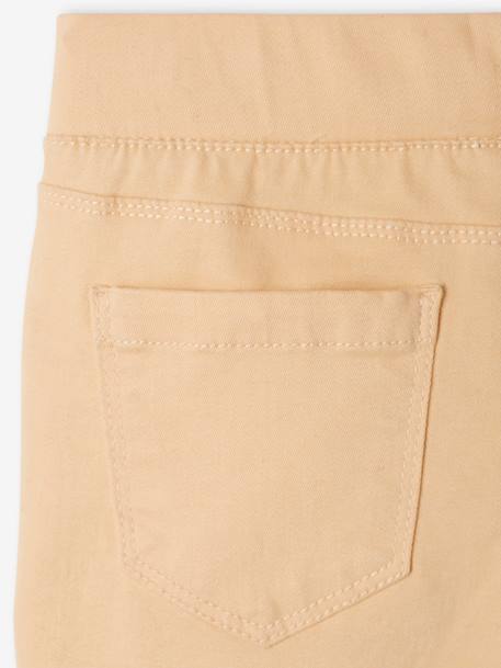 Mädchen Shorts, Makrameespitze BASIC, Bundweite verstellbar erdbeere+grün+pfirsich 10