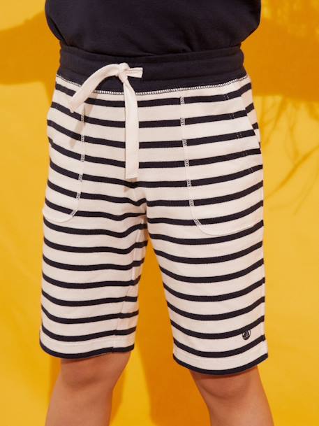 Jungen Shorts PETIT BATEAU weiß 1